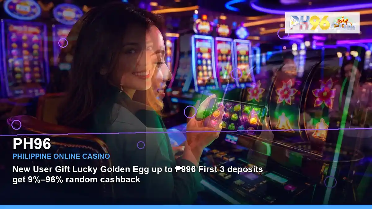 PH96 fantasy online slot games in a left-diagonal scene for the PH96 brand search, casino access, games, account help and